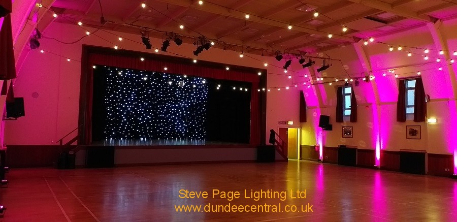 cupar corn exchange lighting